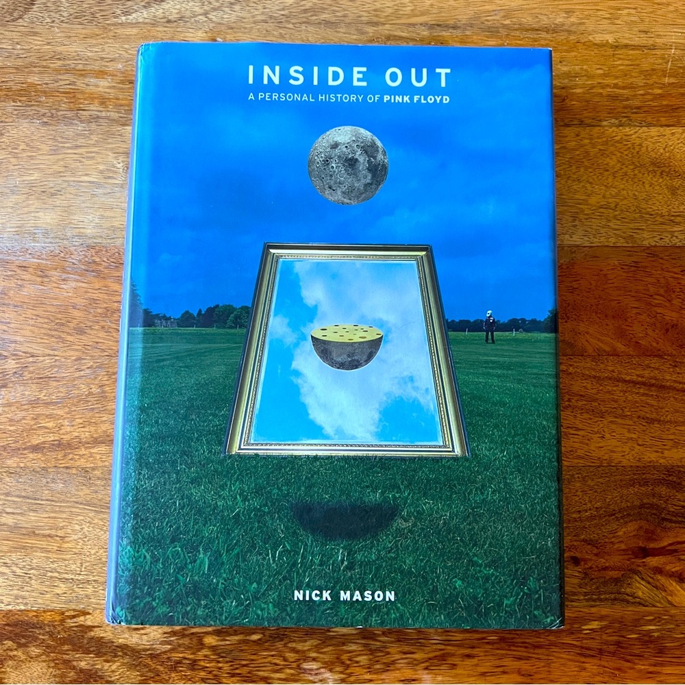 Nick Mason Signed Inside Out A Personal History of Pink Floyd Autographed HC